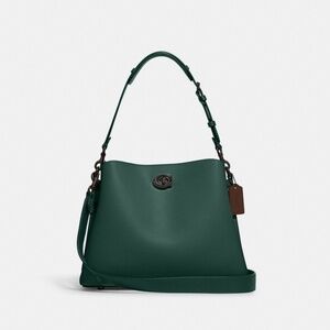 Coach Willow Shoulder Bag In Colorblock Purses
